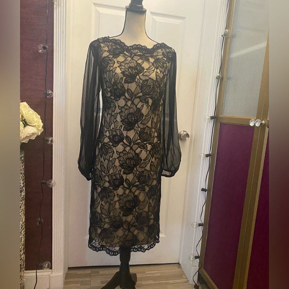 Tadashi Shoji lace dress, size 6